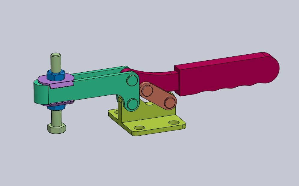 螺栓压头标准系列水平式快速夹钳[QC-21384]